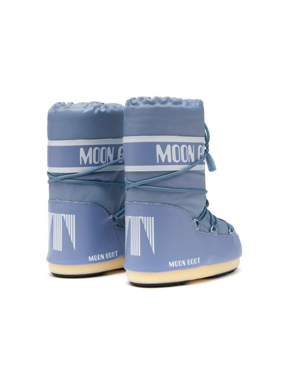 Moon Boot Kids Icon tweekleurige laarzen Blauw