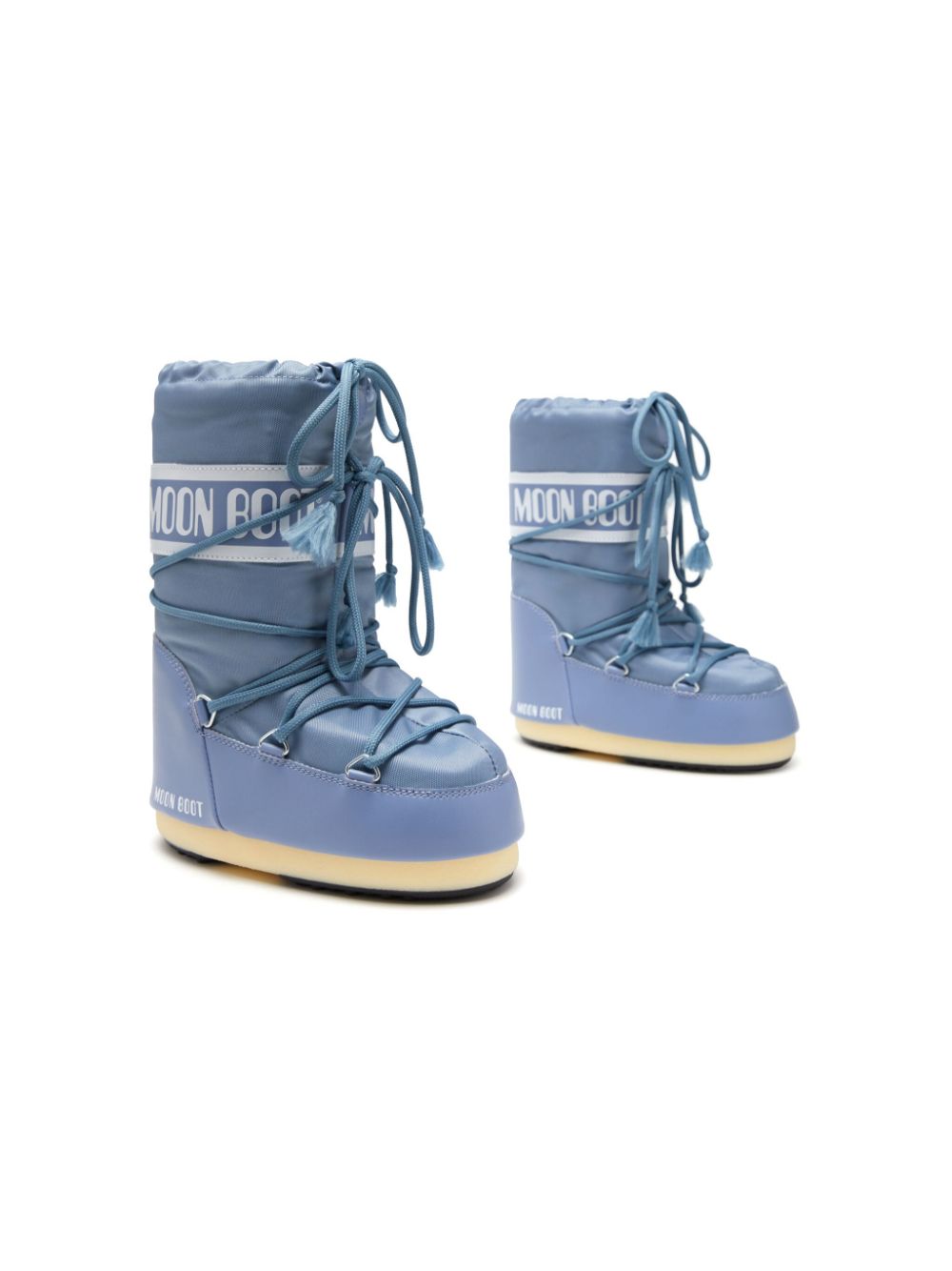 Moon Boot Kids Icon tweekleurige laarzen - Blauw