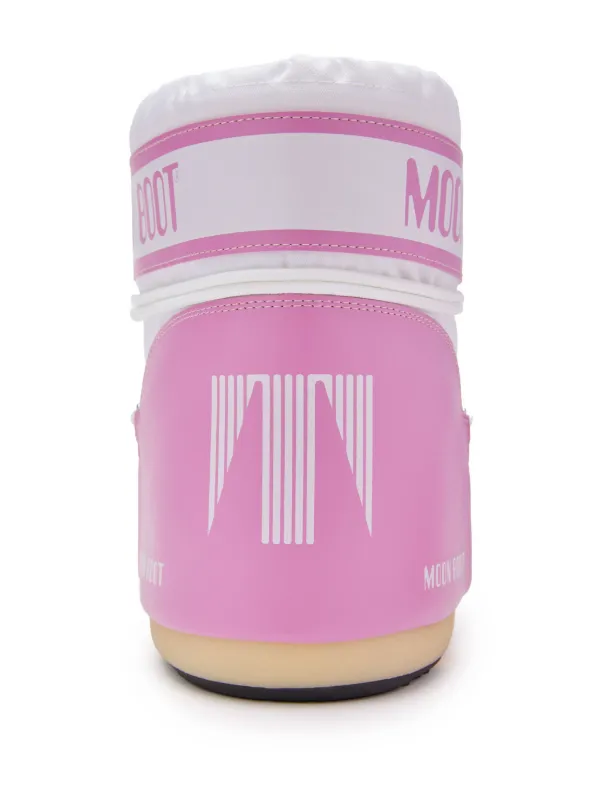 Moon Boot Icon Low Boots | Pink | FARFETCH