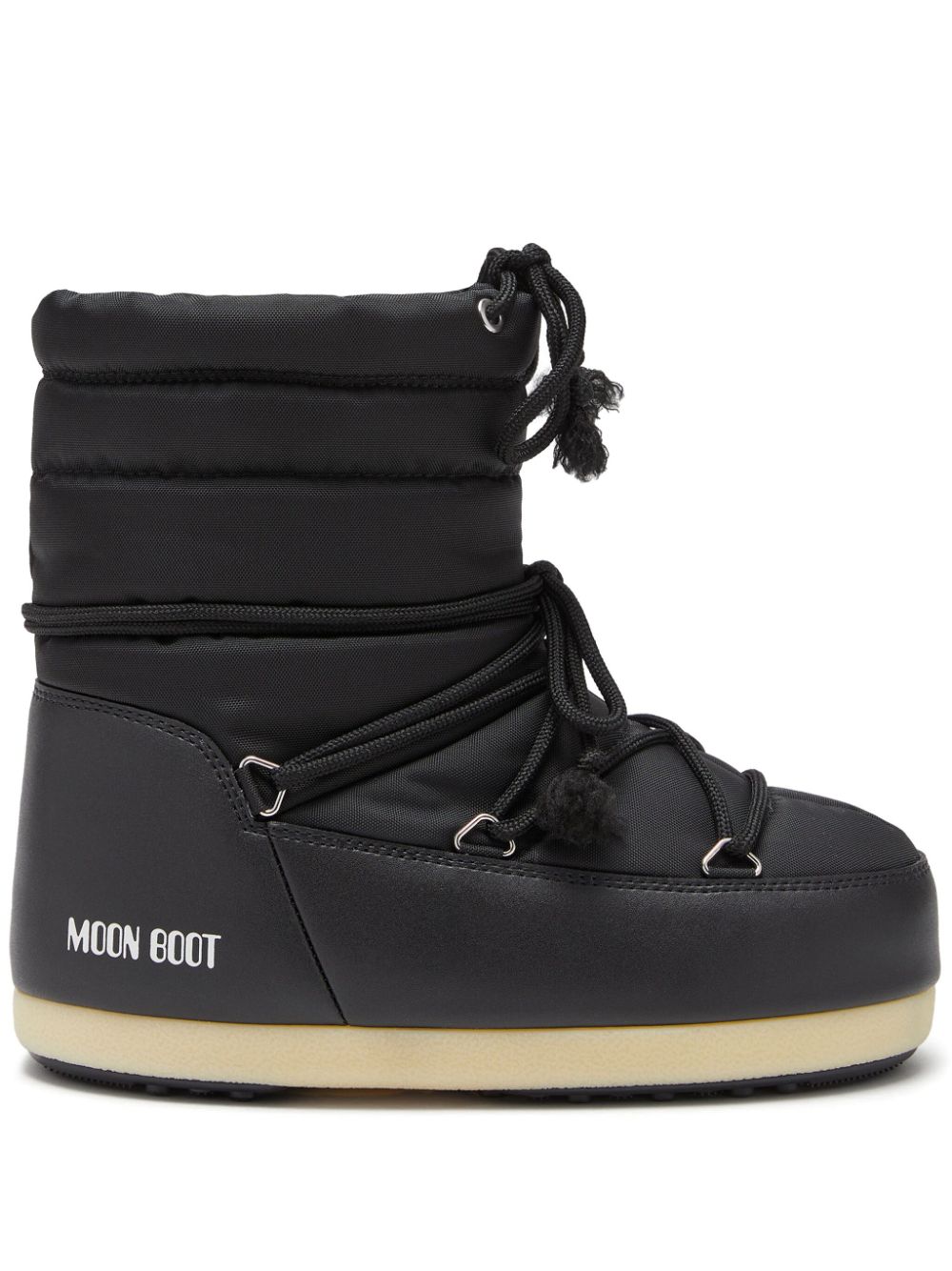 Moon Boot Icon logo-print boots Black