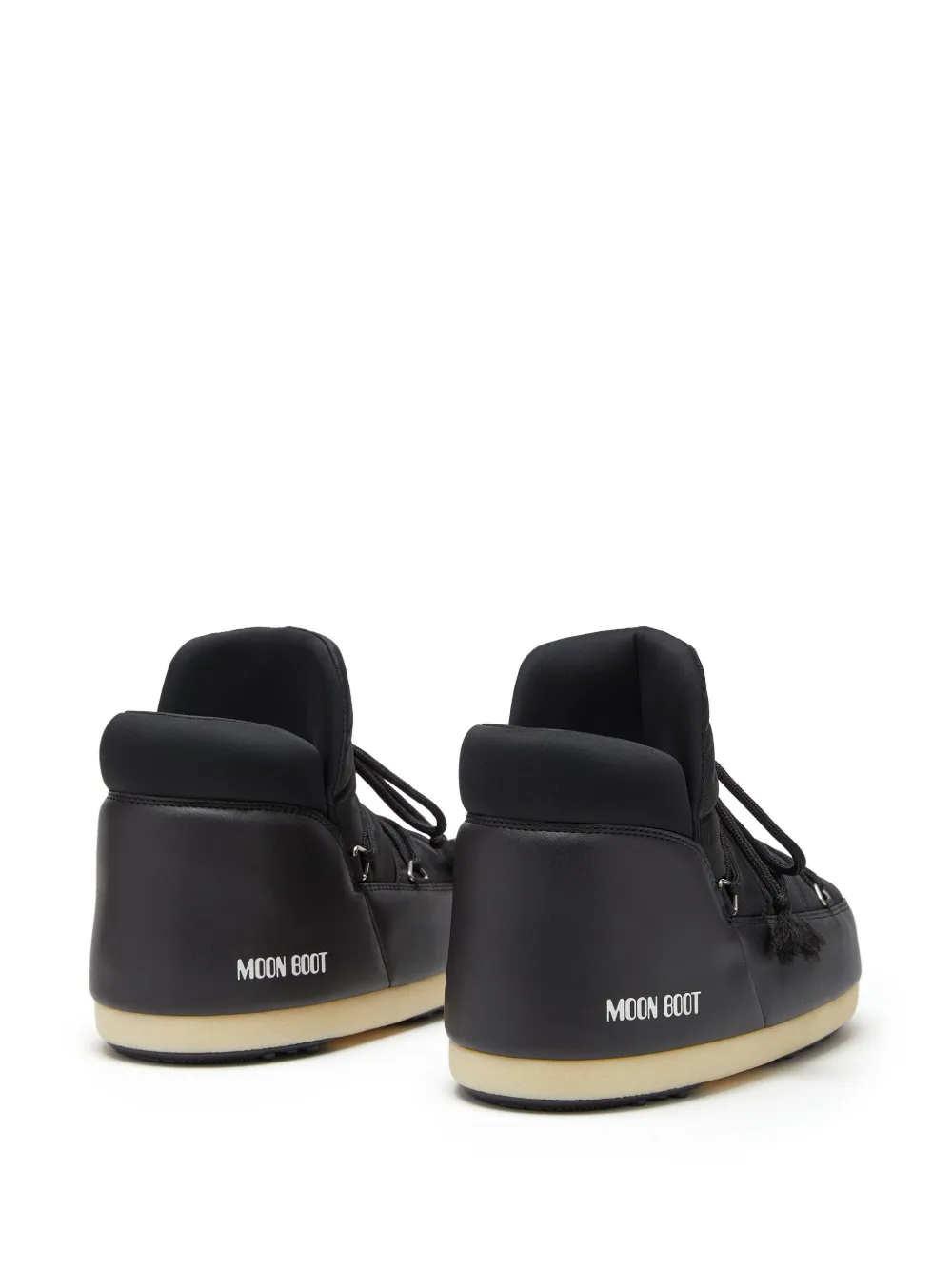 Moon Boot Icon logo-print boots Black