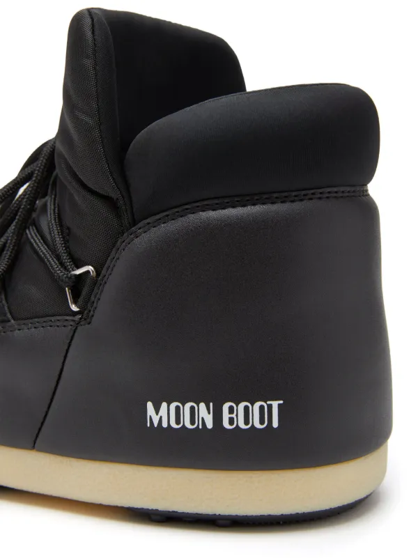 Moon Boot Icon logo-print Boots | Black | FARFETCH