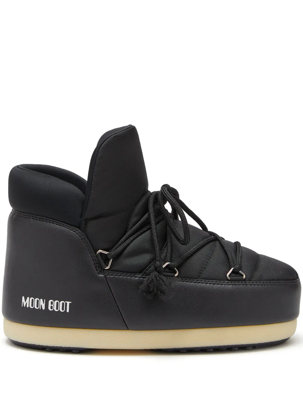 Moon Boot Icon logo-print boots Black