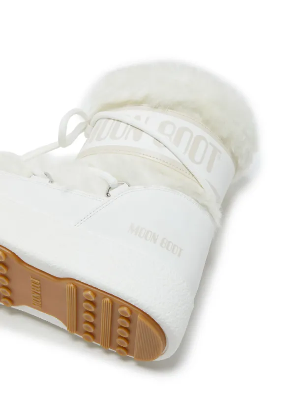 Moon Boot MB Track lace-up Boots | White | FARFETCH