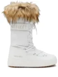 Moon Boot LTrack Monaco faux-fur padded boots - White