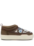 Moon Boot Park graphic-print sneakers - Brown