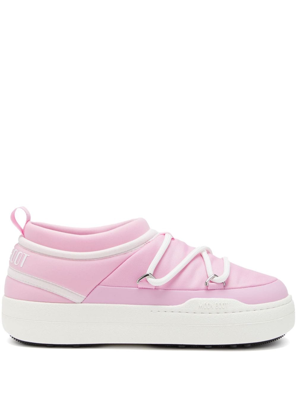 Moon Boot Park Icon sneakers met logoprint Roze