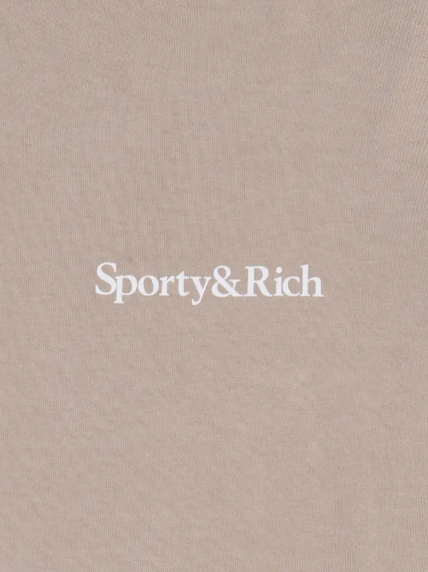 Sporty&Rich｜ (Drink More Water T-Shirt (TO043606300WH01 Drink More Water T-Shirt - Elephant/White – Sporty & Rich