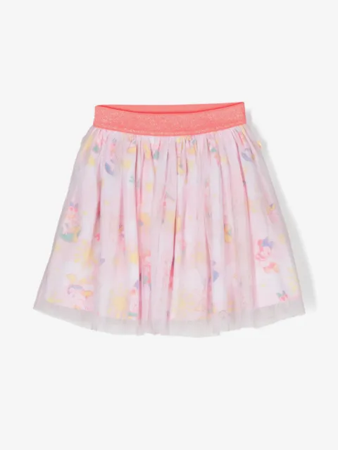 Billieblush falda corta con estampado de caracteres de Billieblush x Disney