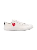 Comme Des Garçons Play Kids x Converse logo-detail low-top sneakers - White