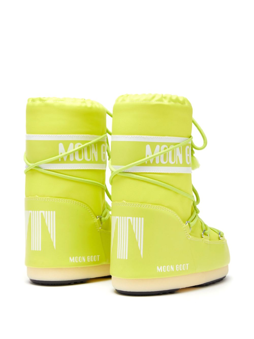 Moon Boot Kids Icon two-tone boots Green