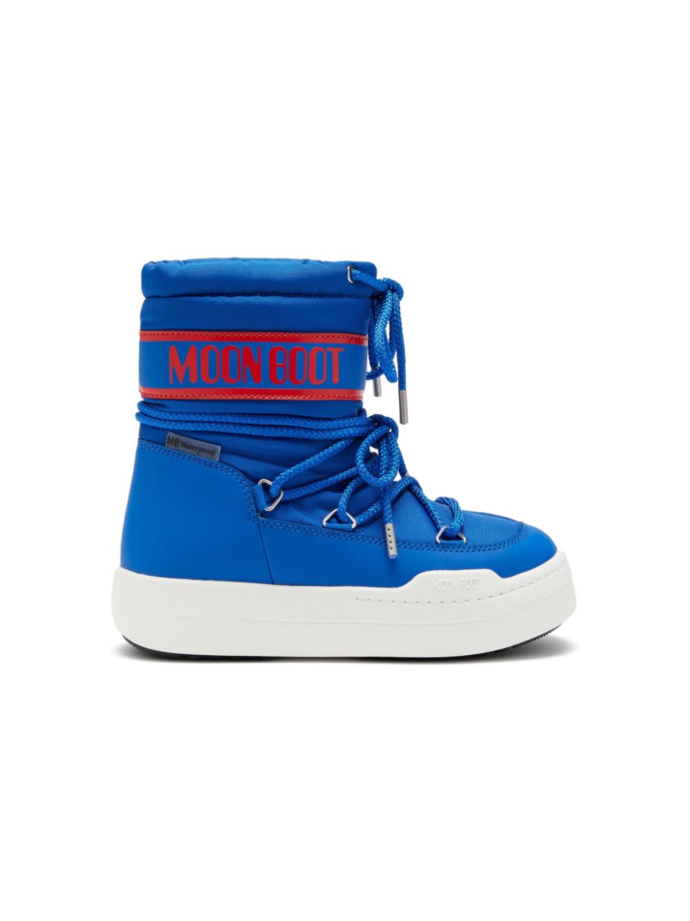 Moon Boot Kids Stivali Park stringati imbottiti - Blu