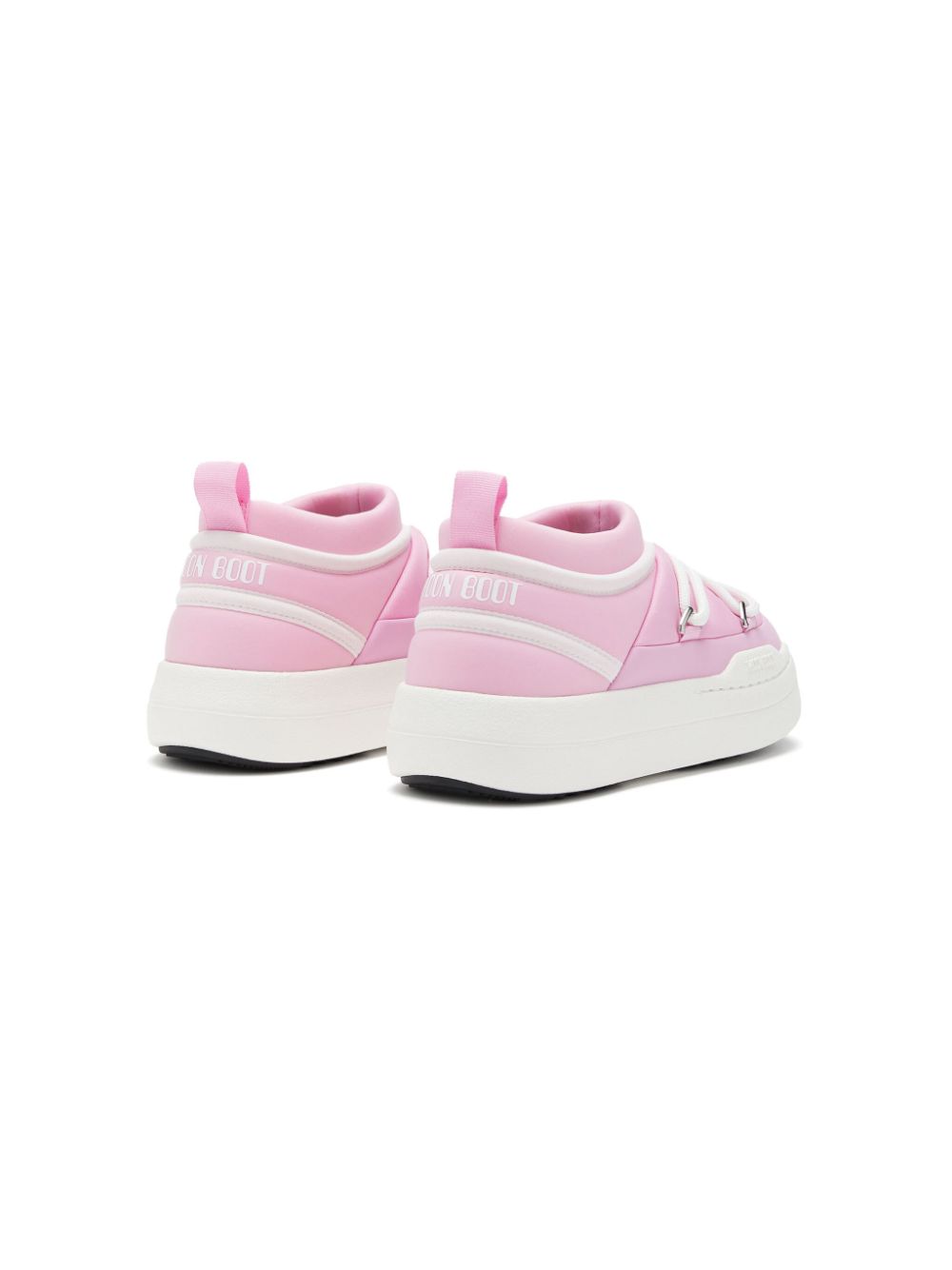 Moon Boot Kids Icon lace-up sneakers Pink