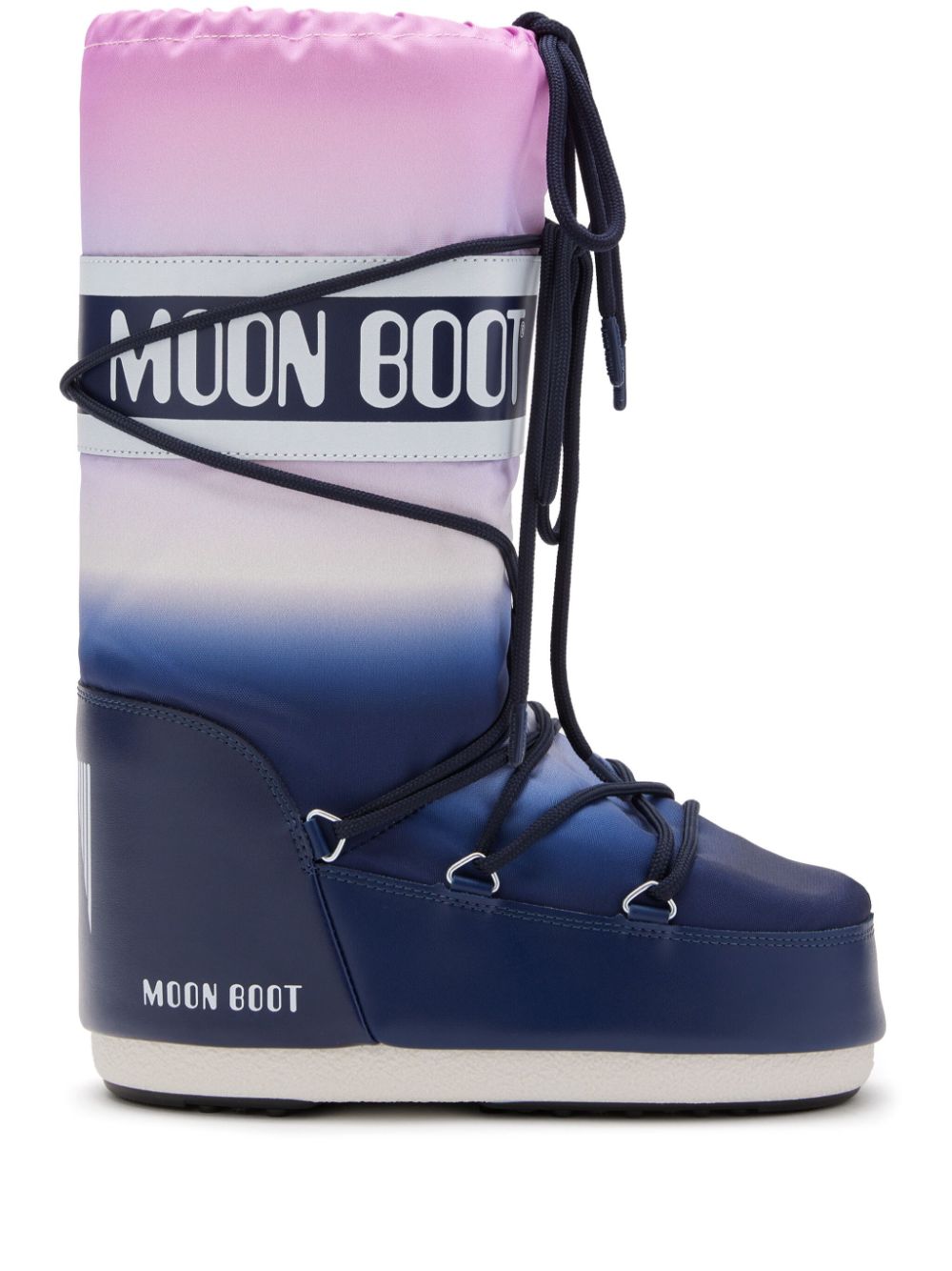 Moon Boot Icon laarzen met kleurverloop Blauw