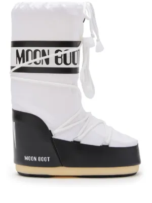 Moon Boot Icon Snow Boots | White | FARFETCH IN