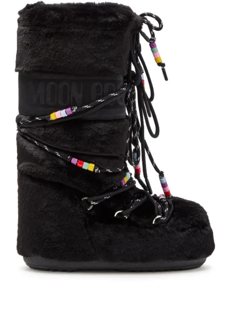 Moon Boot Icon Schneestiefel mit Faux Fur