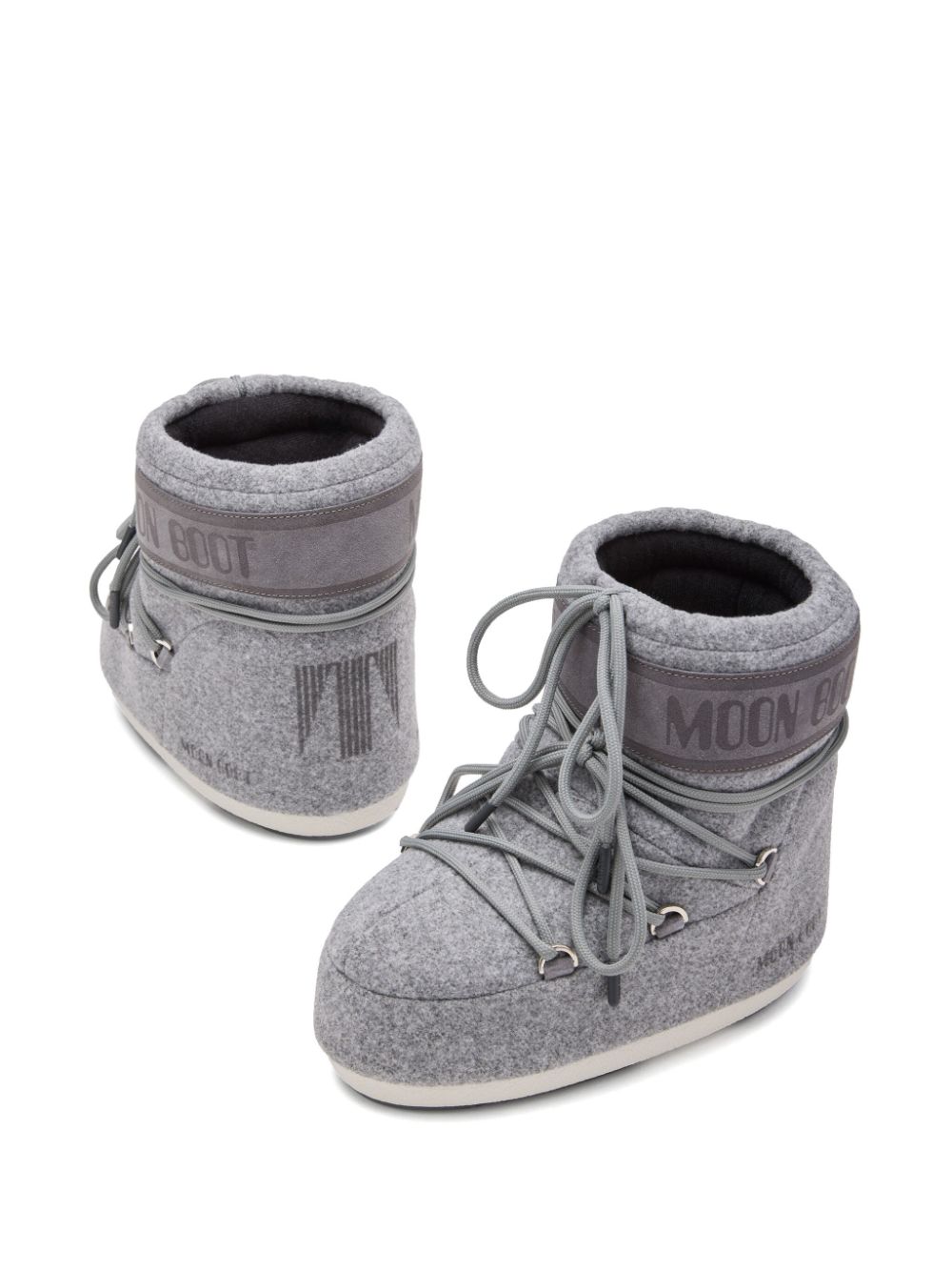 Moon Boot Icon logo-print boots Grey