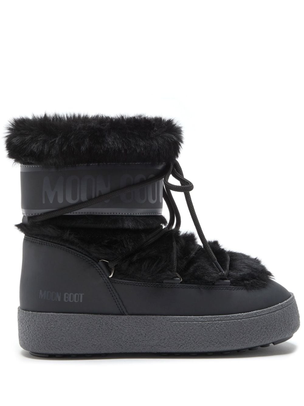 Moon Boot MB Track lace-up boots Black