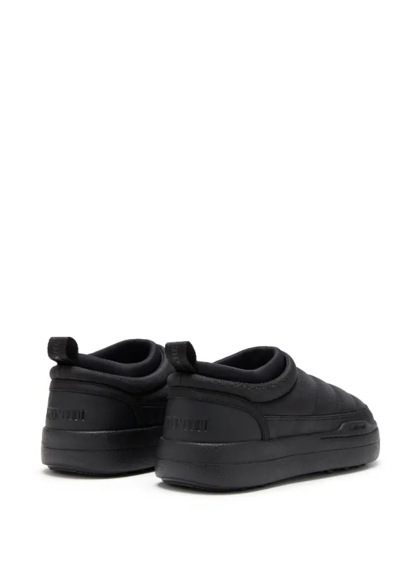 Moon Boot Park ロゴ スニーカー | ブラック | FARFETCH JP