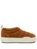 Moon Boot Park logo-print sneakers - Brown