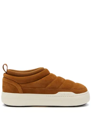 スリッポン MOON BOOT Camel suede Evolution slippers (14601500 001) s-l400.jpg