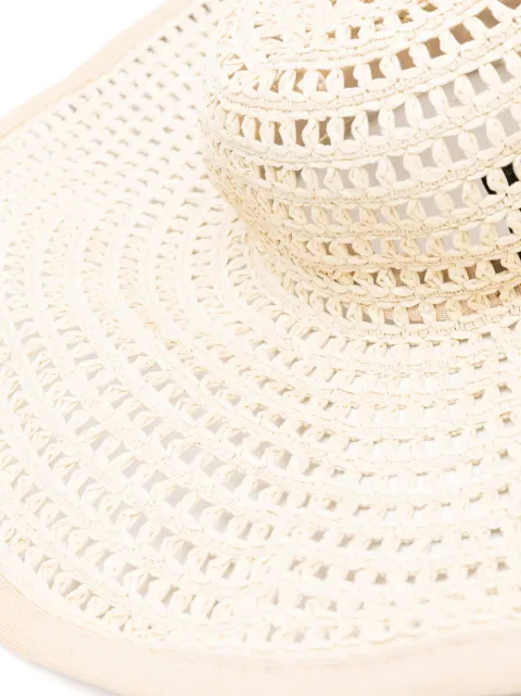 Missoni scarf-detail interwoven sun hat HF00VID9430 - 1