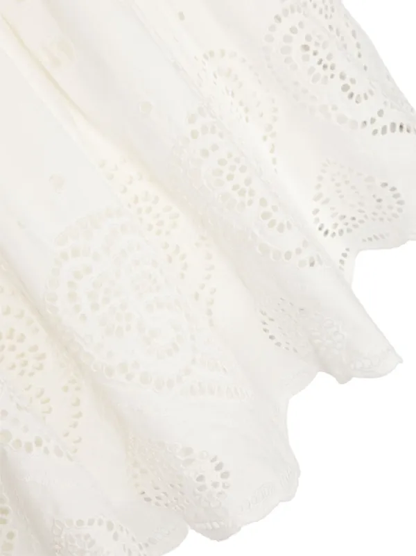 Stella McCartney Kids broderie-anglaise Cotton Dress