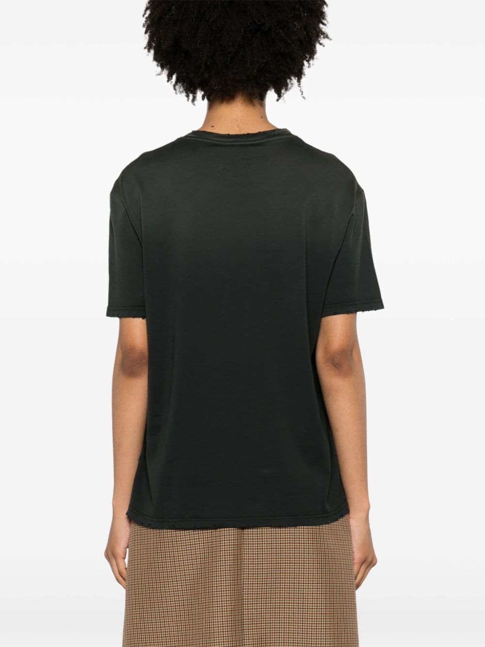 Shop Etro Graphic-print Cotton T-shirt In Black