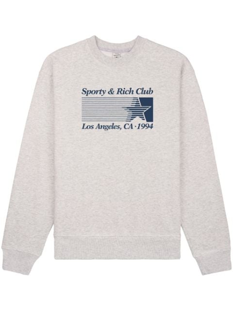Sporty & Rich Starter logo-print sweatshirt