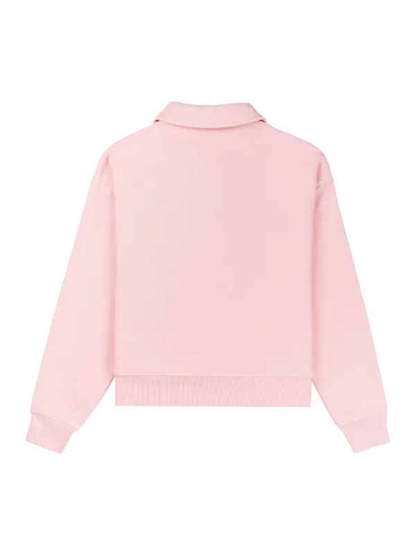 Sporty & Rich Rizzoli クロップド スウェットシャツ | ピンク