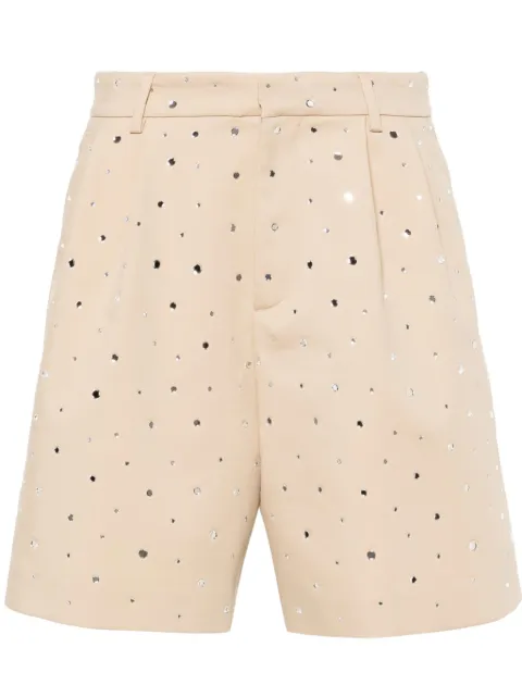 Giuseppe Di Morabito shorts con detalles de cristal