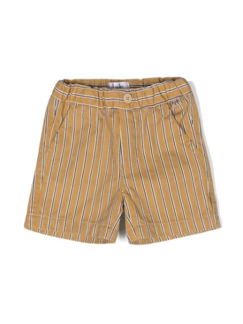Il Gufo striped cotton shorts