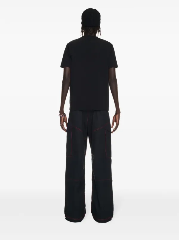 Off-White Flock Arrow T-shirt | Black | FARFETCH JO
