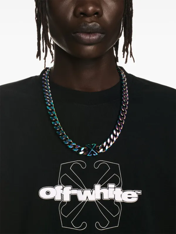 Off-White Flock Arrow T-shirt | Black | FARFETCH JO