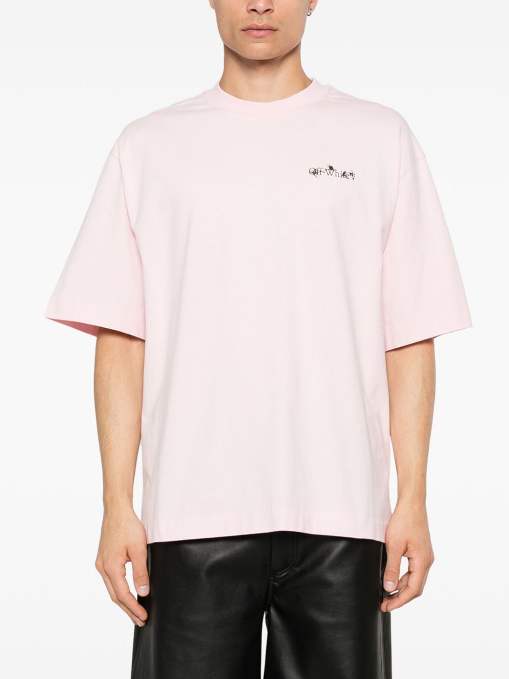 Off-White logo-print T-shirt Men