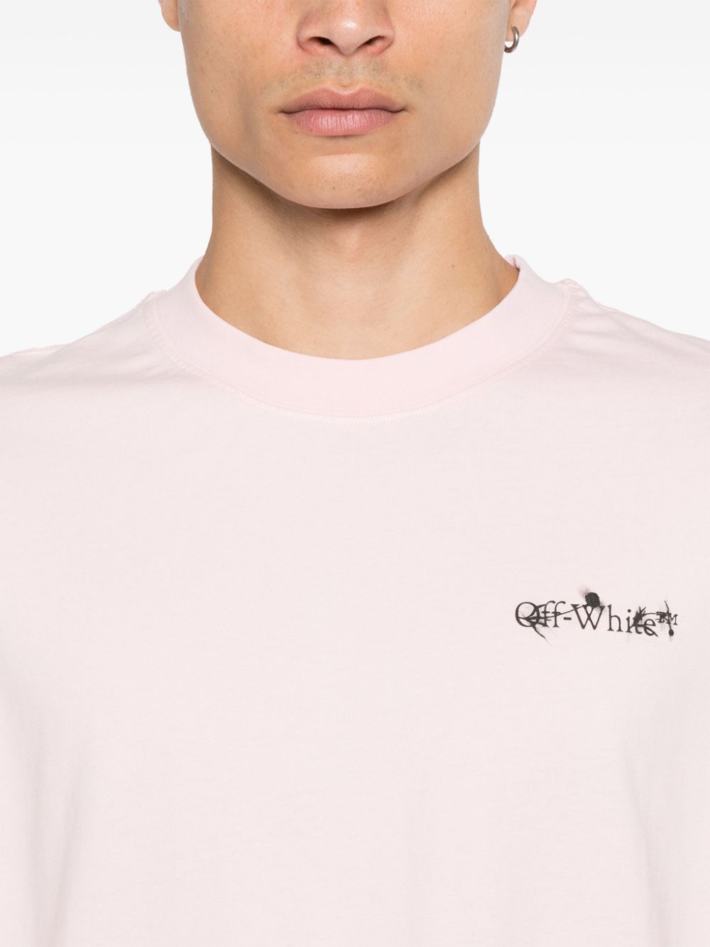 Off-White logo-print T-shirt Men