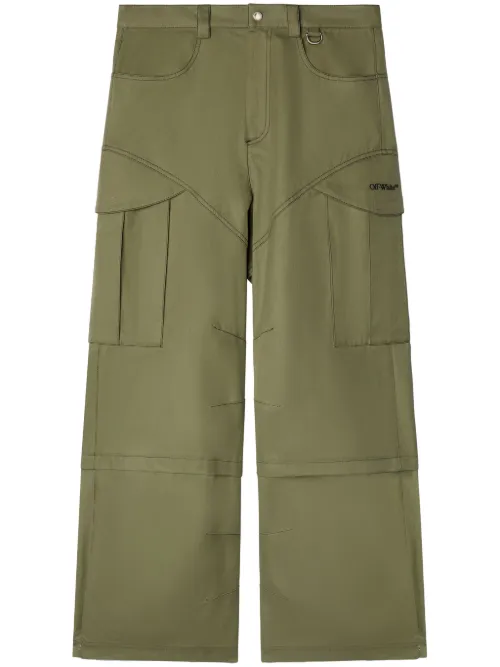 Pantalon droit à poches cargo - Off-White - Modalova