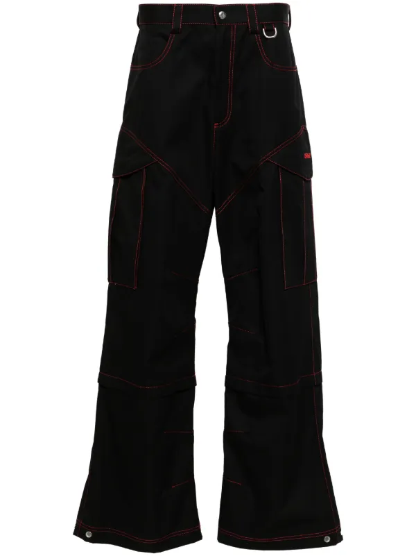ブラック（黒）系 イタリア Off-White(オフホワイト) カーゴ