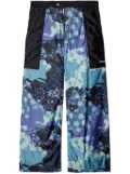 Off-White Samurai camouflage cargo trousers - Blue