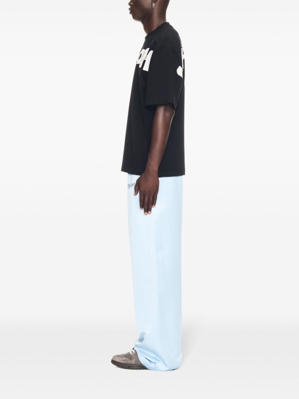 Off-White logo-embroidered track pants Men