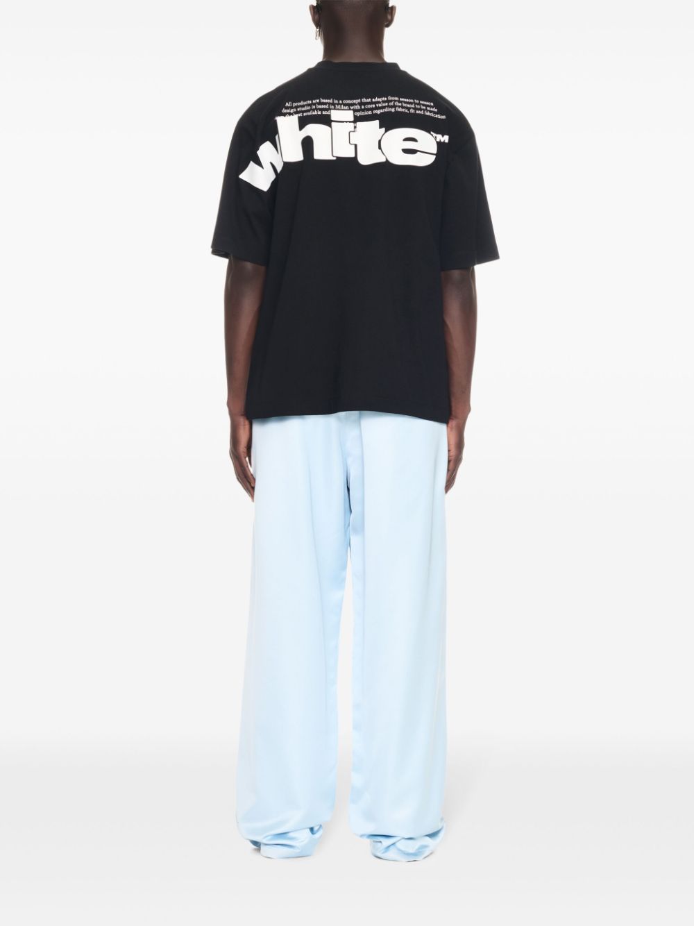 Off-White logo-embroidered track pants Men