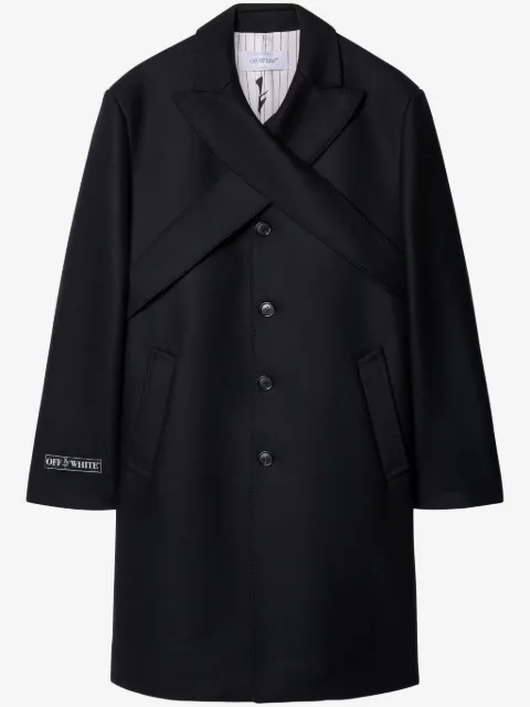 Off-White abrigo con botones