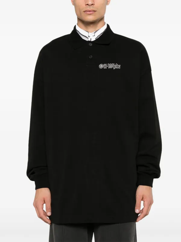 off white polo 3.0 black