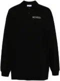 Off-White Gang-print polo shirt - Black