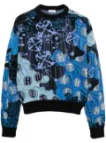 Off-White Camo jumper - Blue