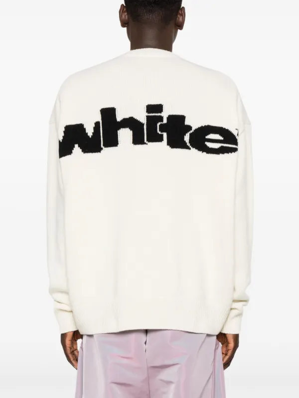 Off white trui wit sale