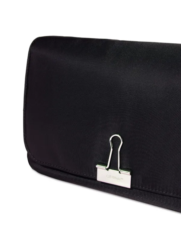 Off-White Soft Binder Shoulder Bag | Black | FARFETCH