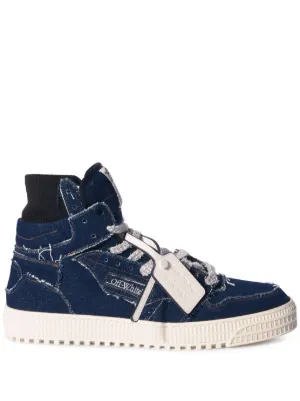 off white high tops blue