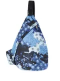Off-White graphic-print backpack - Blue