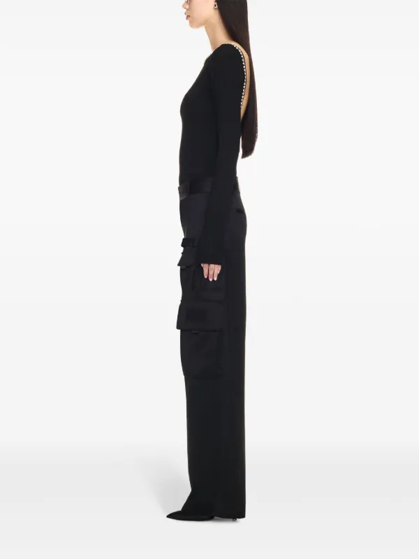 Off-White ロゴ トップ | ブラック | FARFETCH JP